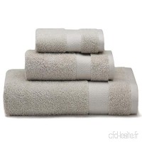 Serviettes de bain Serviette textile maison en coton spirale lime épaisse serviette éponge serviette de bain en trois pièces * 1 serviette * 1 serviette carrée * 1 orchidée grise  Mao Fang Bath - Kha - B07VN4R38S